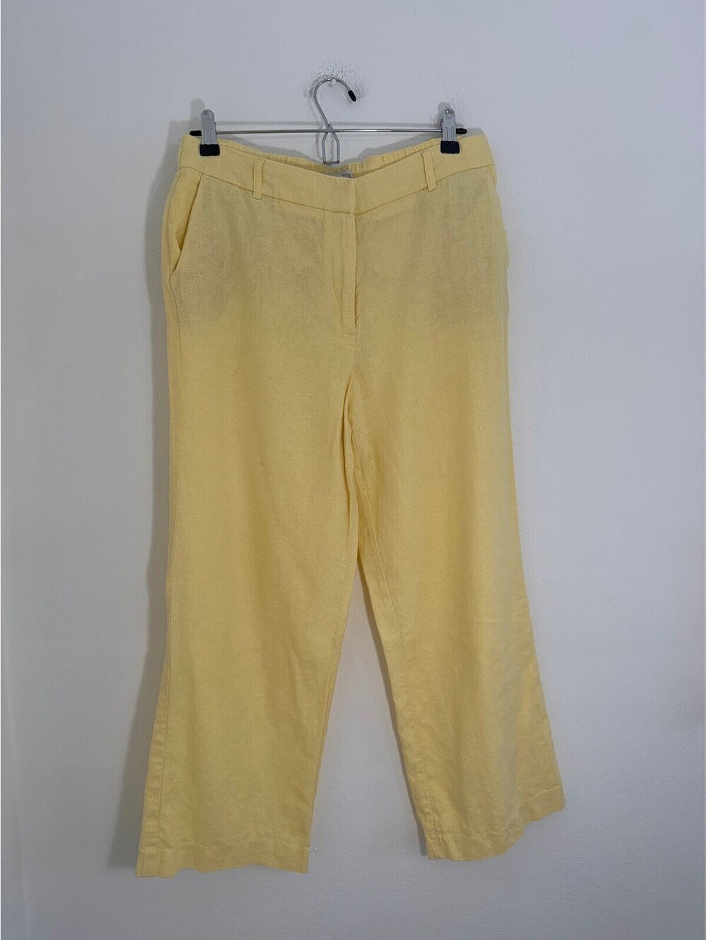 Rachel Zoe Women’s Butter Yellow Wide Leg Pants Size 8